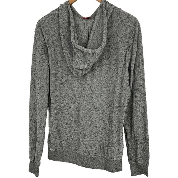 Orlebar Brown Pullover Hoodie Sweatshirt Gray Size S Quiet Luxury Stretch Pocket - Picture 3 of 8